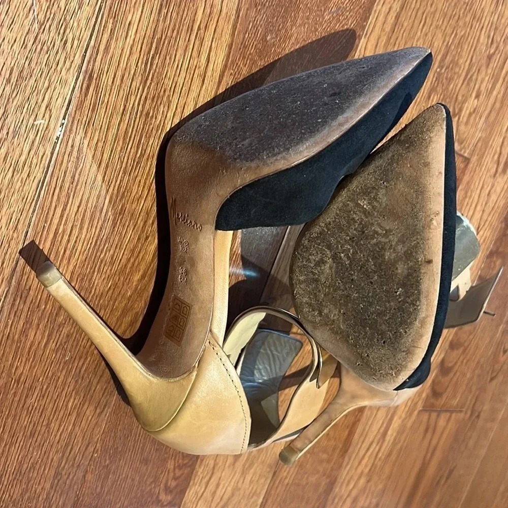 Marciano Arlene Pump with Ankle Strap Sz 6 - Picture 7 of 12
